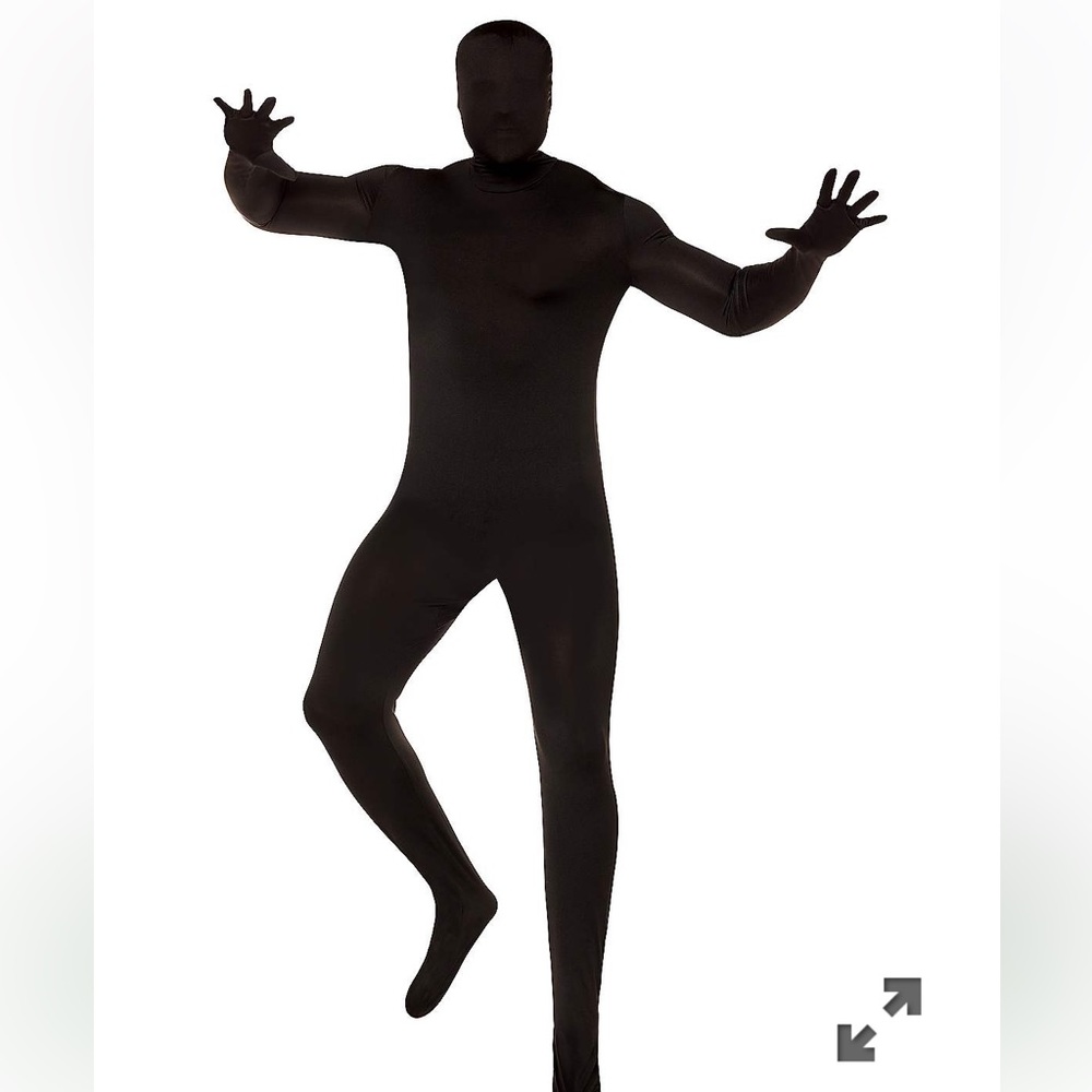 Black Morph Suit - Halloween costume